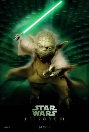 Plakat do filmu "Gwiezdne wojny: Część III - Zemsta Sithów" #608431