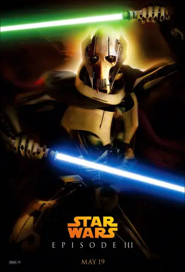 Plakat do filmu "Gwiezdne wojny: Część III - Zemsta Sithów" #608435