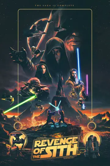 Plakat do filmu "Gwiezdne wojny: Część III - Zemsta Sithów" #608465