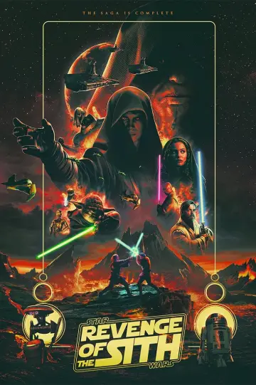 Plakat do filmu "Gwiezdne wojny: Część III - Zemsta Sithów" #71719