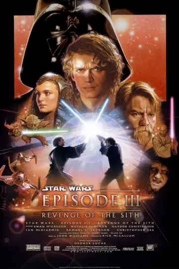 Plakat do filmu "Gwiezdne wojny: Część III - Zemsta Sithów" #71724