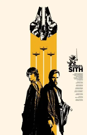 Plakat do filmu "Gwiezdne wojny: Część III - Zemsta Sithów" #71732