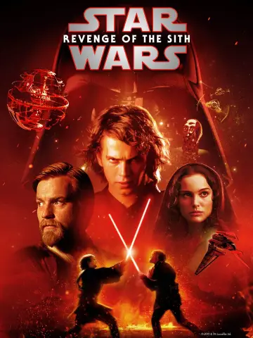 Plakat do filmu "Gwiezdne wojny: Część III - Zemsta Sithów" #71749