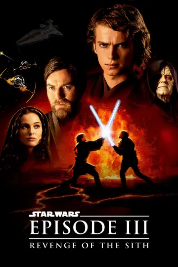 Plakat do filmu "Gwiezdne wojny: Część III - Zemsta Sithów" #71756