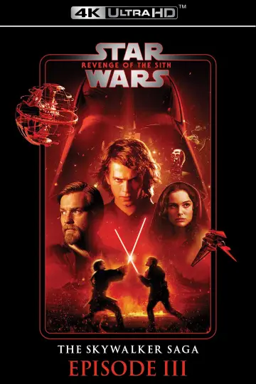 Plakat do filmu "Gwiezdne wojny: Część III - Zemsta Sithów" #71773