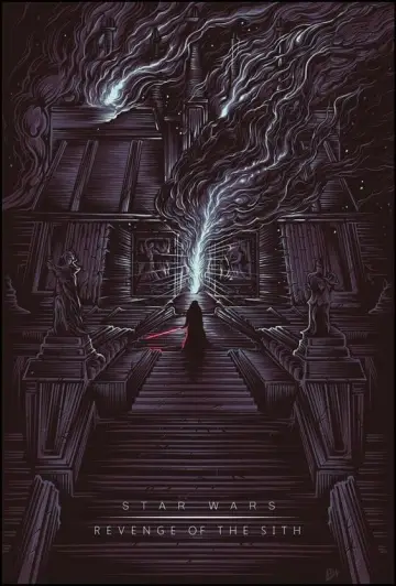 Plakat do filmu "Gwiezdne wojny: Część III - Zemsta Sithów" #71797