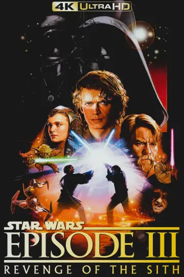 Plakat do filmu "Gwiezdne wojny: Część III - Zemsta Sithów" #71799