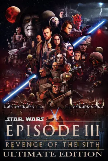 Plakat do filmu "Gwiezdne wojny: Część III - Zemsta Sithów" #71800