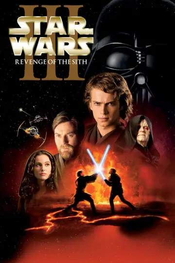 Plakat do filmu "Gwiezdne wojny: Część III - Zemsta Sithów" #772881