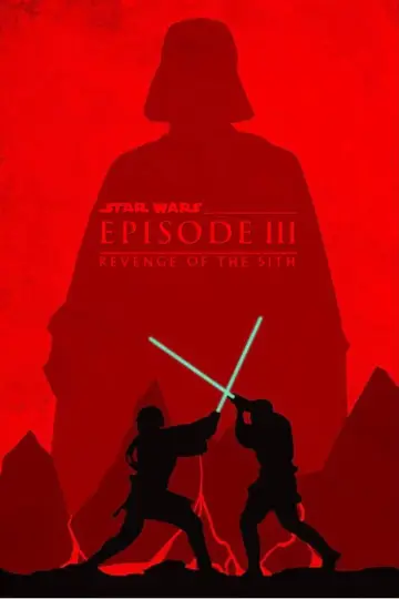Plakat do filmu "Gwiezdne wojny: Część III - Zemsta Sithów" #833919