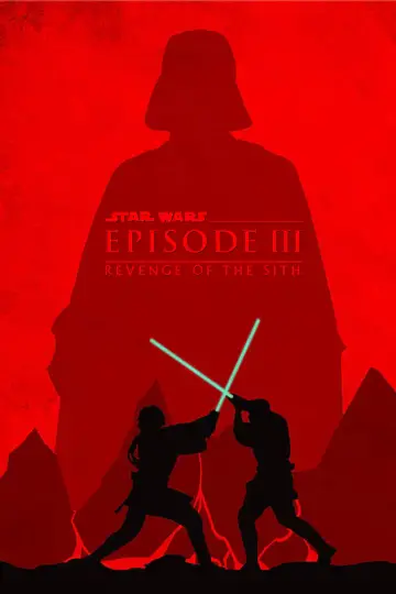 Plakat do filmu "Gwiezdne wojny: Część III - Zemsta Sithów" #833920