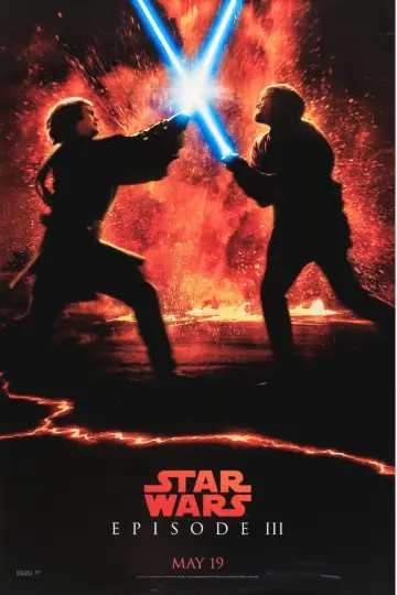 Plakat do filmu "Gwiezdne wojny: Część III - Zemsta Sithów" #833947