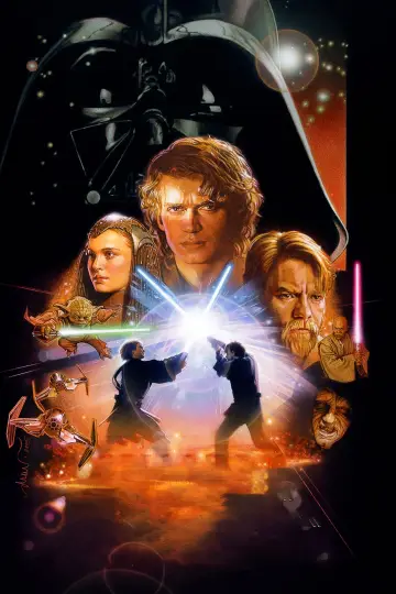 Plakat do filmu "Gwiezdne wojny: Część III - Zemsta Sithów" #833953