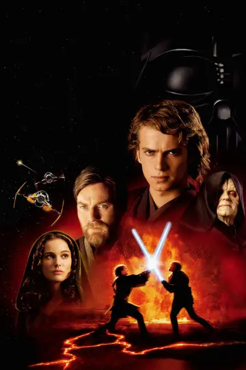 Plakat do filmu "Gwiezdne wojny: Część III - Zemsta Sithów" #833955