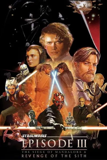 Plakat do filmu "Gwiezdne wojny: Część III - Zemsta Sithów" #833956