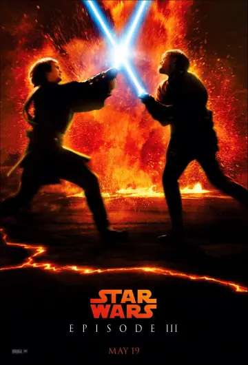 Plakat do filmu "Gwiezdne wojny: Część III - Zemsta Sithów" #833959