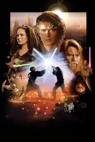 Plakat do filmu "Gwiezdne wojny: Część III - Zemsta Sithów" #928002