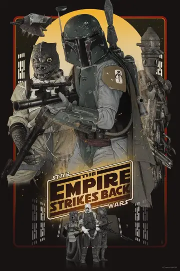 Plakat do filmu "Gwiezdne wojny: Część V - Imperium kontratakuje" #174234