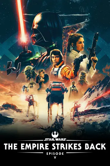 Plakat do filmu "Gwiezdne wojny: Część V - Imperium kontratakuje" #415975