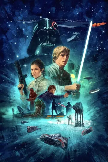 Plakat do filmu "Gwiezdne wojny: Część V - Imperium kontratakuje" #472437