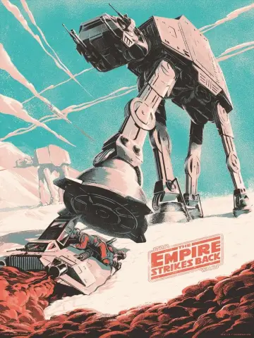 Plakat do filmu "Gwiezdne wojny: Część V - Imperium kontratakuje" #53243