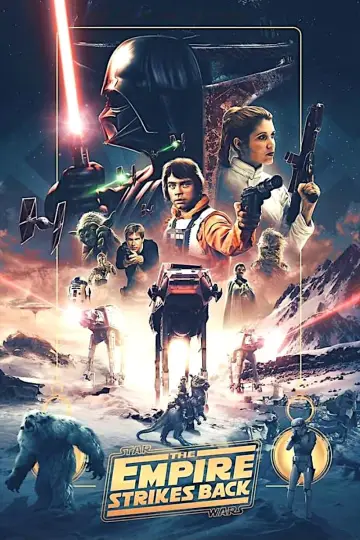 Plakat do filmu "Gwiezdne wojny: Część V - Imperium kontratakuje" #53245