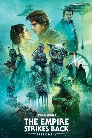 Plakat do filmu "Gwiezdne wojny: Część V - Imperium kontratakuje" #53247
