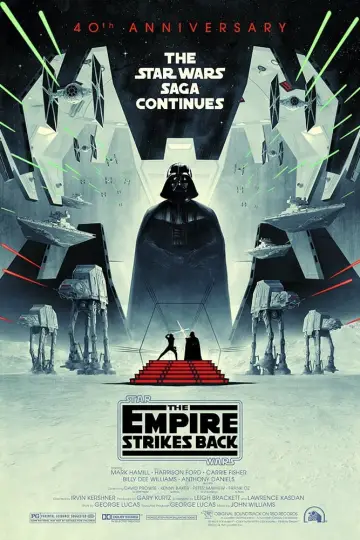 Plakat do filmu "Gwiezdne wojny: Część V - Imperium kontratakuje" #53259