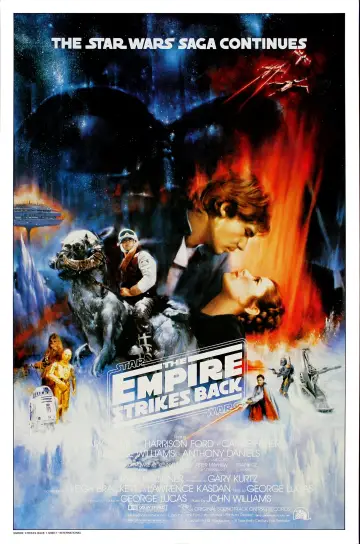 Plakat do filmu "Gwiezdne wojny: Część V - Imperium kontratakuje" #53280
