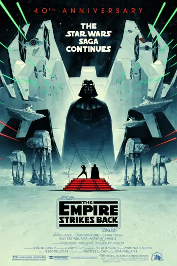 Plakat do filmu "Gwiezdne wojny: Część V - Imperium kontratakuje" #53317