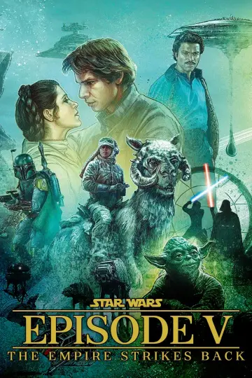 Plakat do filmu "Gwiezdne wojny: Część V - Imperium kontratakuje" #53339