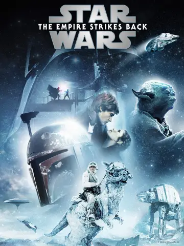 Plakat do filmu "Gwiezdne wojny: Część V - Imperium kontratakuje" #53340