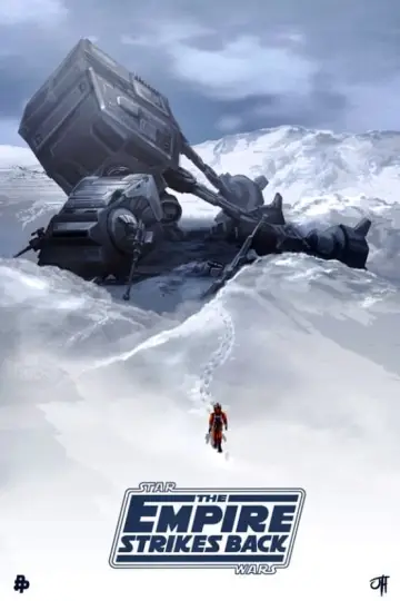 Plakat do filmu "Gwiezdne wojny: Część V - Imperium kontratakuje" #53382