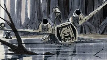 Zasłona do filmu "Gwiezdne wojny: Część V - Imperium kontratakuje" #601941