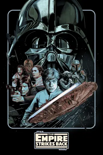 Plakat do filmu "Gwiezdne wojny: Część V - Imperium kontratakuje" #602023
