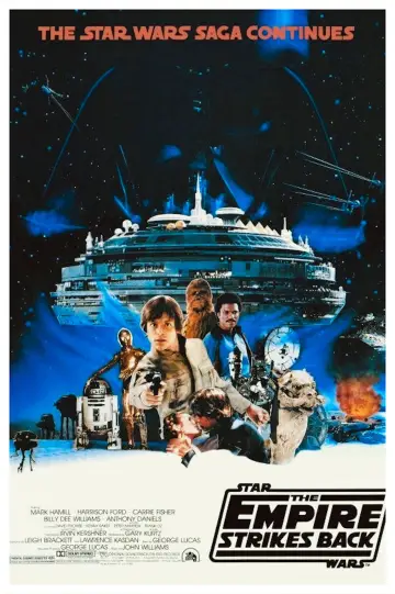 Plakat do filmu "Gwiezdne wojny: Część V - Imperium kontratakuje" #602026