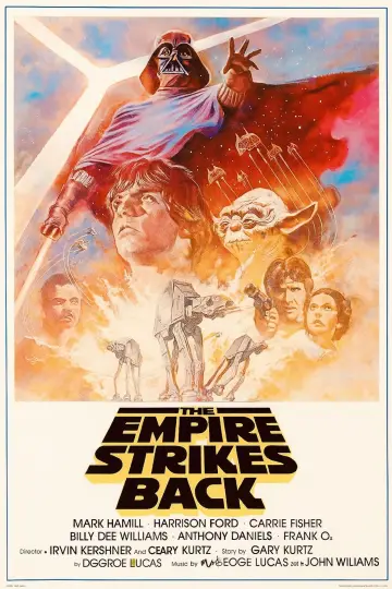 Plakat do filmu "Gwiezdne wojny: Część V - Imperium kontratakuje" #602027