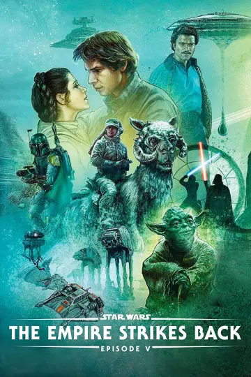 Plakat do filmu "Gwiezdne wojny: Część V - Imperium kontratakuje" #602055
