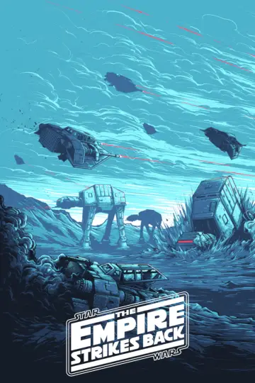 Plakat do filmu "Gwiezdne wojny: Część V - Imperium kontratakuje" #602109