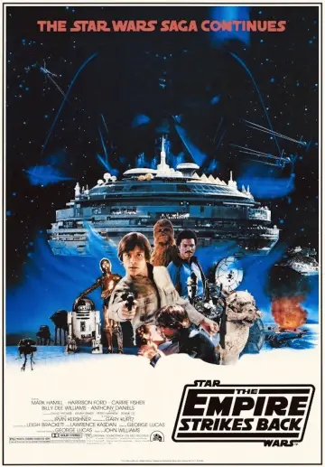 Plakat do filmu "Gwiezdne wojny: Część V - Imperium kontratakuje" #602149