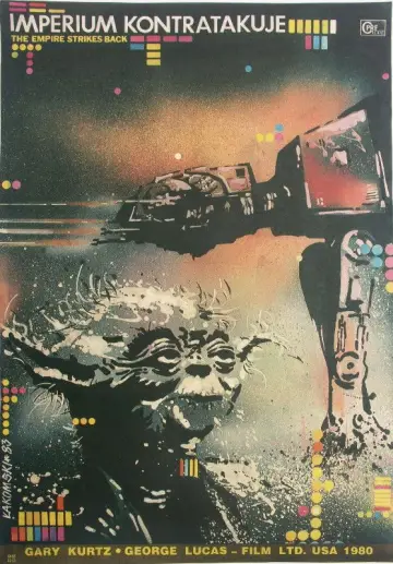 Plakat do filmu "Gwiezdne wojny: Część V - Imperium kontratakuje" #602191