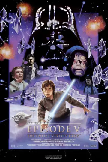 Plakat do filmu "Gwiezdne wojny: Część V - Imperium kontratakuje" #602208