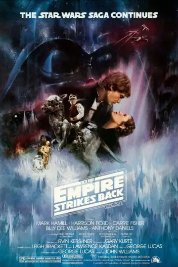 Plakat do filmu "Gwiezdne wojny: Część V - Imperium kontratakuje" #832584