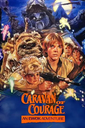 Plakat do filmu "Niebezpieczna wyprawa: Przygoda wsród Ewoków" #133190