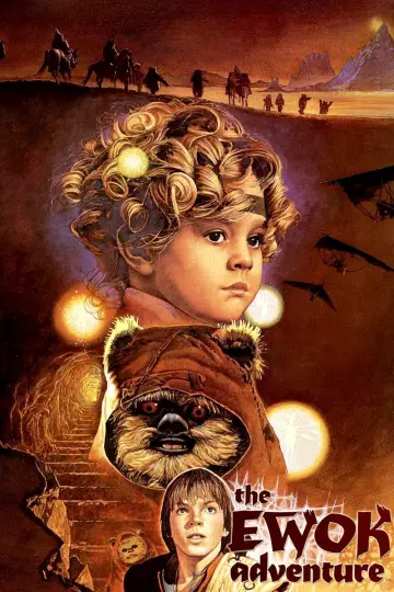 Plakat do filmu "Niebezpieczna wyprawa: Przygoda wsród Ewoków" #133191