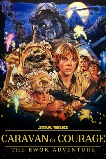 Plakat do filmu "Niebezpieczna wyprawa: Przygoda wsród Ewoków" #133192