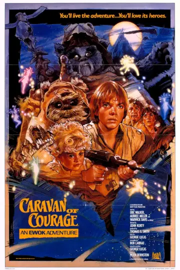 Plakat do filmu "Niebezpieczna wyprawa: Przygoda wsród Ewoków" #133193