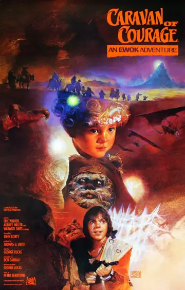 Plakat do filmu "Niebezpieczna wyprawa: Przygoda wsród Ewoków" #133198