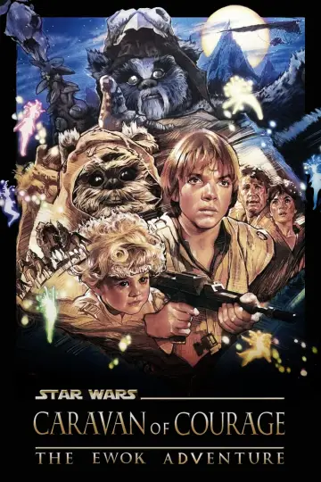 Plakat do filmu "Niebezpieczna wyprawa: Przygoda wsród Ewoków" #133201
