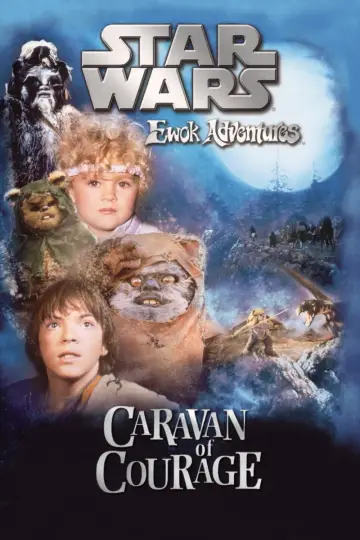 Plakat do filmu "Niebezpieczna wyprawa: Przygoda wsród Ewoków" #133202